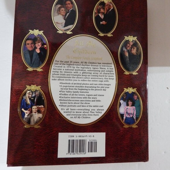 Book- All My Children TV Show Scrapbook- hardcover - Picture 2 of 8
